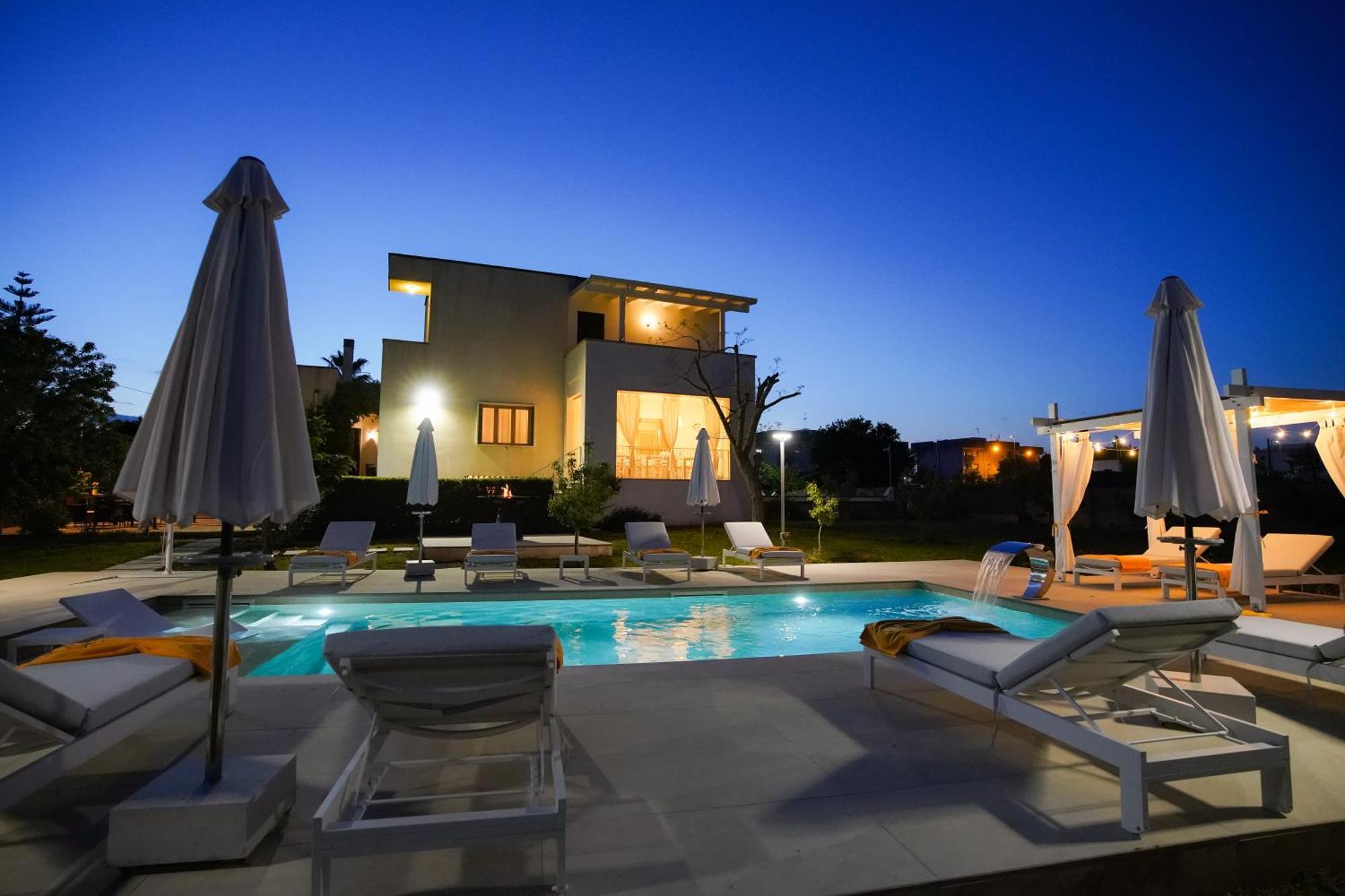 Casa Karina Sun&Pool&Relax Apartman Specchia Kültér fotó