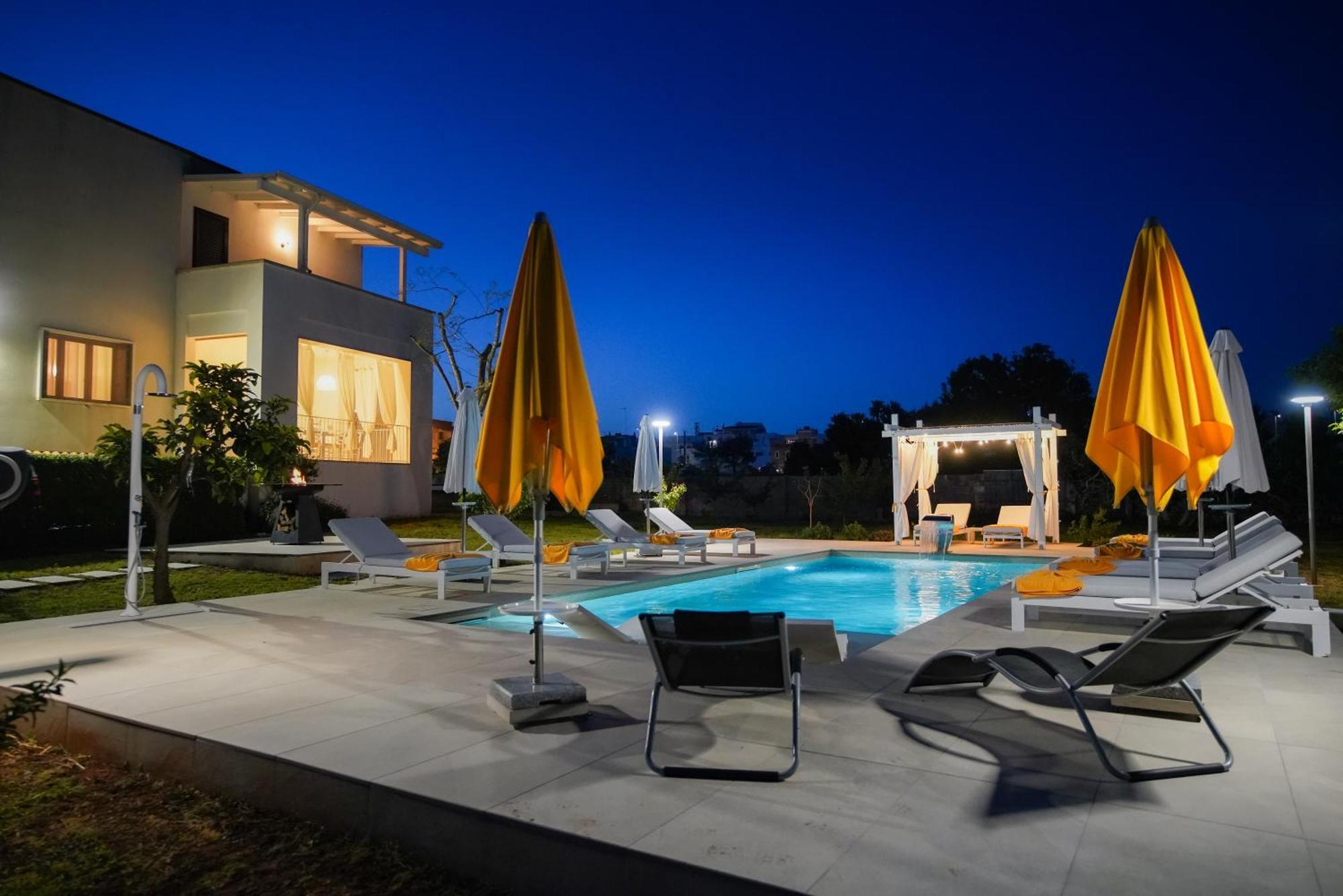 Casa Karina Sun&Pool&Relax Apartman Specchia Kültér fotó